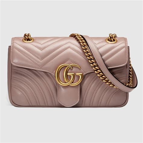 gucci marmont large pink|Gucci Marmont dusty pink small.